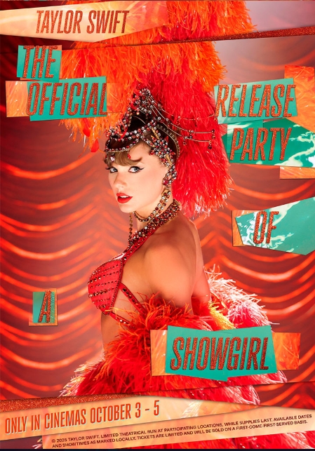 Taylor Swift The Official Release Party of a Showgirl