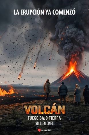 VOLCAN FUEGO BAJO TIERRA