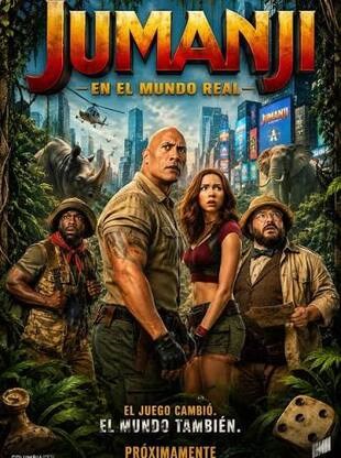 JUMANJI: EN EL MUNDO REAL