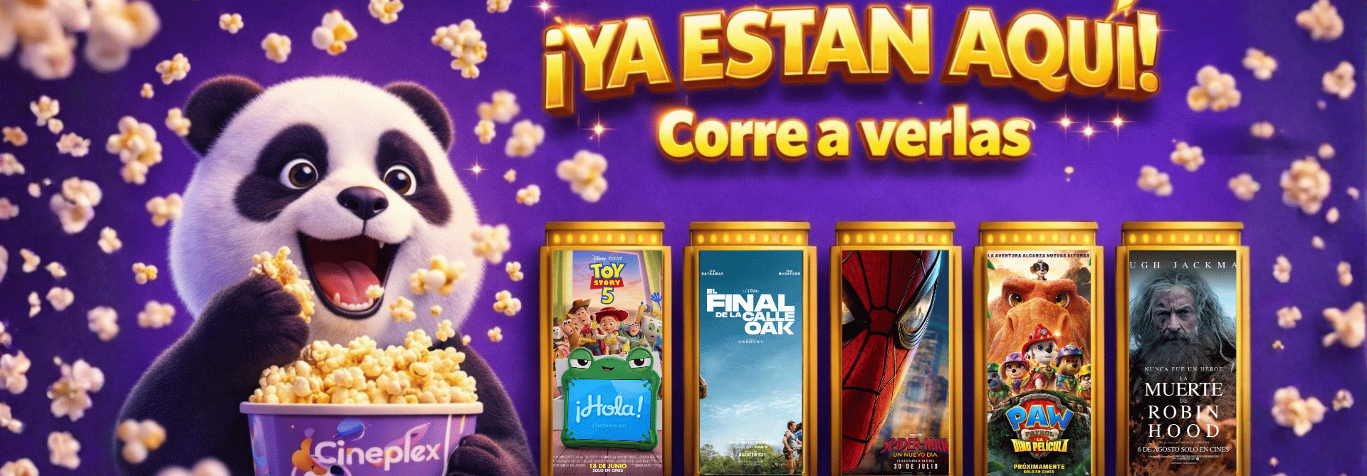 YA ESTAN AQUI